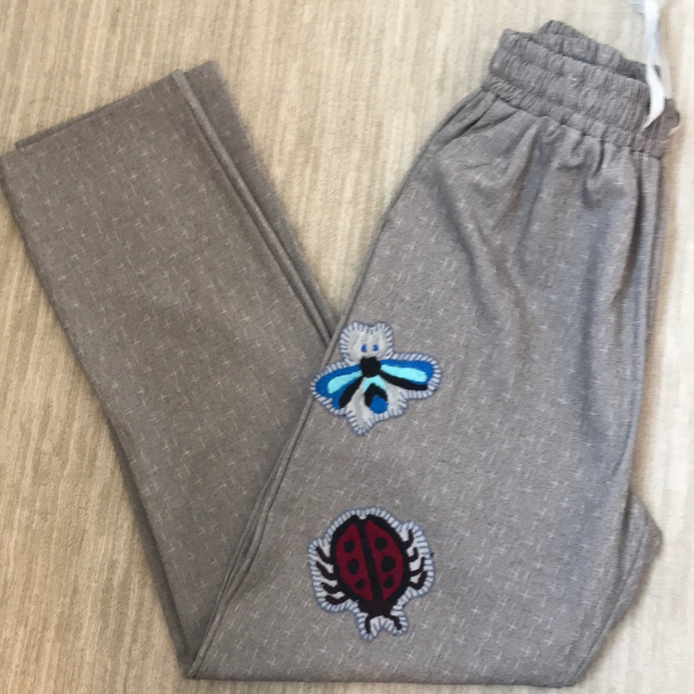 Patchwork Gray Trousers - image 2